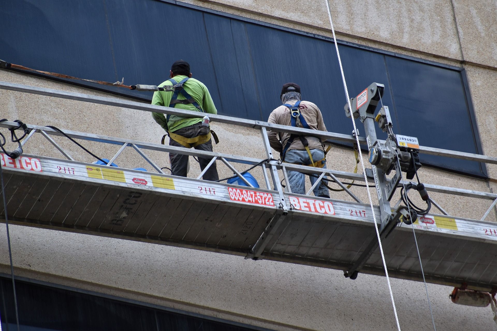 trabajadores en altura